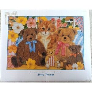 Crazy About Cats Furry Friends Print